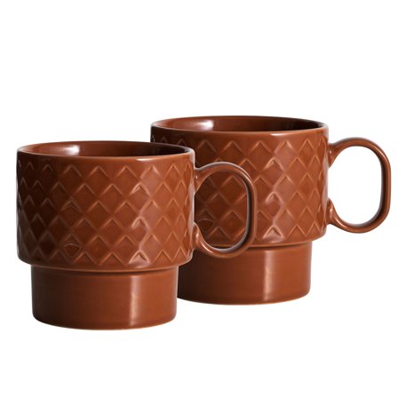 Sagaform Coffee & More tekopper 2 stk, terrakotta