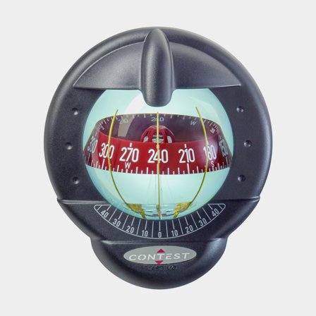 Marine compass Plastimo Contest 101, Ø100 mm, bulkhead mounted, black