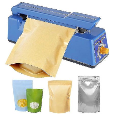 Sähköinen lämpösaumauskone lämpösaumaaja käsipuristin tyhjiöruoka muovipussi impulssisaumaaja pakkauskone koti keittiöön