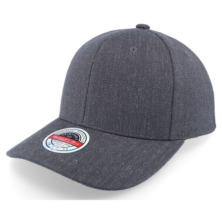 Mitchell & Ness - Gris adjustable Casquette - Blank Charcoal Grey Adjustable @ Hatstore