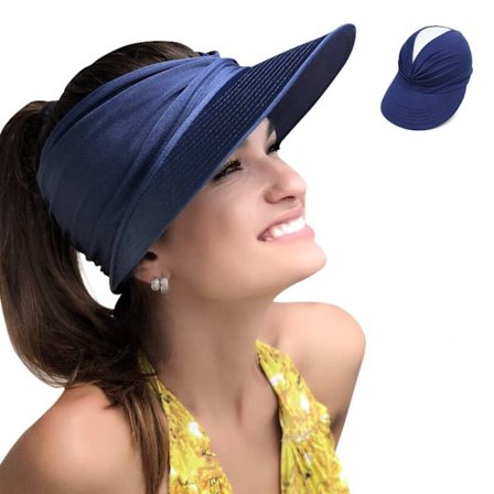 Solskærm / åben solhat DarkBlue