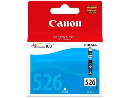 Canon Bläckpatron, PIXMA CLI-526 C, 4541B001, ChromaLife100+, cyan, singelförpackning - Lyreco - Toner och bläck - Bläckpatroner - Bläckpatroner Canon