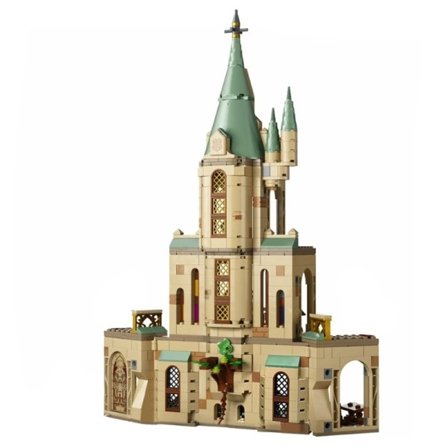 MOC Creative Ideas Classic Film Dumbledore's Office Castle Bygning Bygning Klosser Modell Klosser Barn Leker