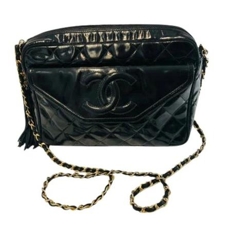 Chanel Vintage, Pre-owned Fabric chanel-bags Zwart, Dames, Maat:ONE Size,voering