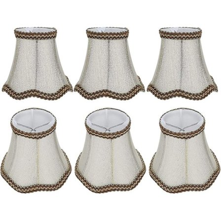 Abat-jour de lustre, accessoire d'abat-jour en tissu de couverture de lampe de table de bureau