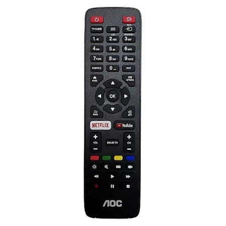 398GR15BEACN0001UI Fjärrkontroll för AOC LED-TV NETFLIX LE43S5285 50U6285