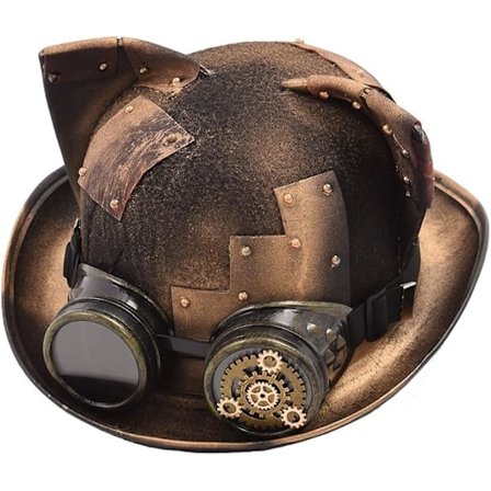 Naisten Kissan Korvat Steampunk Hattu