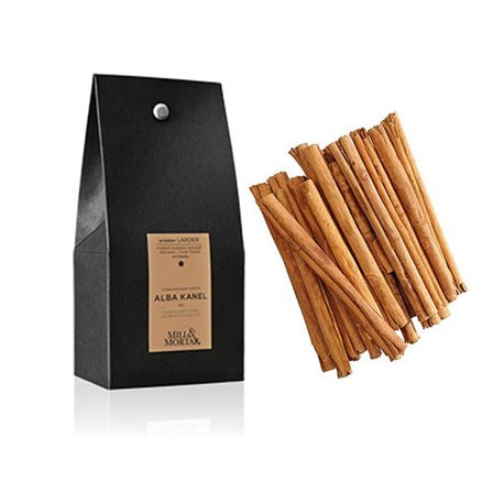 Mill & Mortar Kanelstænger Alba Kvalitet Ø 60 g, Helse & Madvarer, Bagning, Øvrigt
