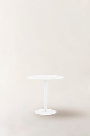 Jotex - Stół Barowy Średnica 72 Cm Biały - OPERA - Kup Stoły ogrodowe firmy Jotex