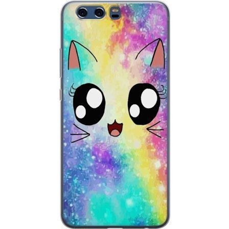 Kompatibel Mobilcover til Huawei Huawei P10 Sød Kat Galaxy