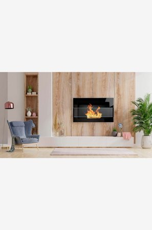 Biopejs Butikken - Etanolkamin 65cm - Svart - Öppna spisar - Från Homeroom