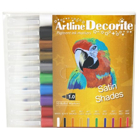 Decorite Marker 10 stuks Satin