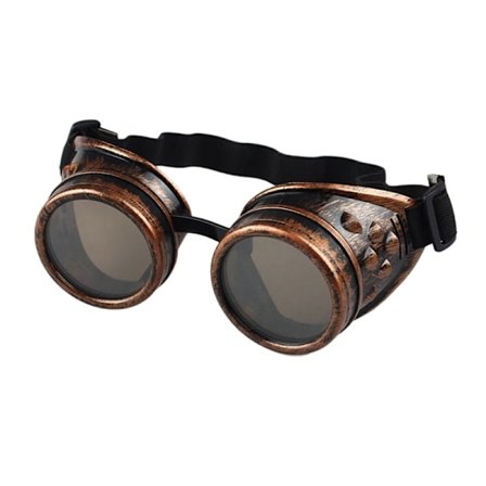 Vintage Victorian Steampunk Goggles Briller Svejsning Gothic Cosp