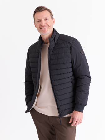 MATCH - Kevin jakke - Redford - Str. S - Herre - Jakker & Frakker - Svart - 100% polyester