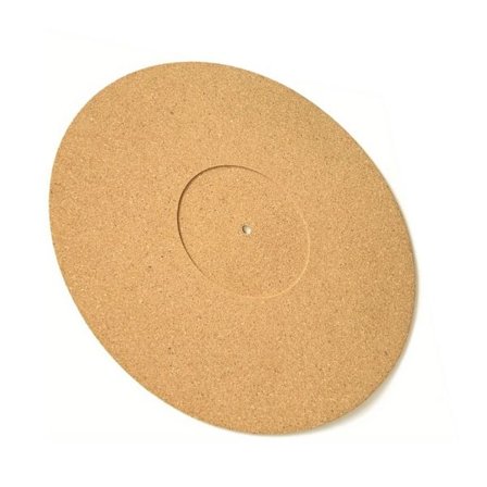 Vinylskivor av kork, skivspelarmattor, slipmat, spelartillbehör, skyddande platta, träfärgade inspelare