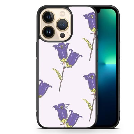 Bjornberry Skal iPhone 13 Pro - Vilda Lila Blommor