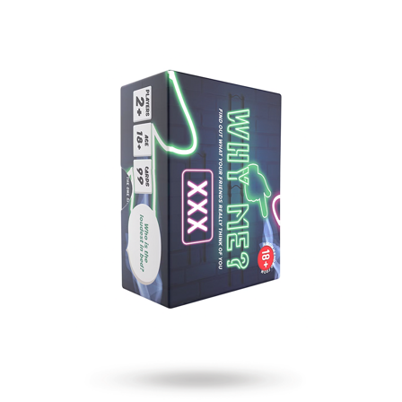 Why Me XXX Party Game - Vuxen