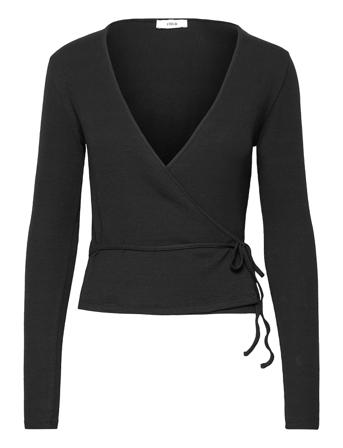 Enally Ls V-N Tee 5314 Black Envii