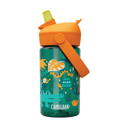Camelbak Thrive Flip Straw Kids Drikkeflaske, Jungle Animals, 0,4 L