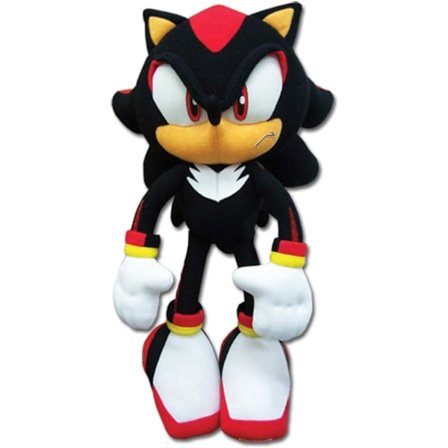 Sonic The Hedgehog New_8967 Great Eastern GE-8967 - Shadow Plysch, 12", Flerfärgad