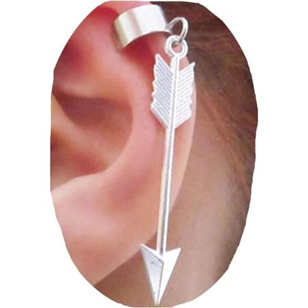 Ring Cuff Øreringe Sølv Hængende Brusk Øre Cuff Øreringe Cli