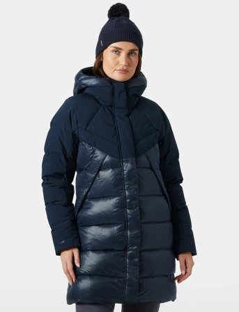 Helly Hansen W Winter Bliss Down Parka - Navy - S