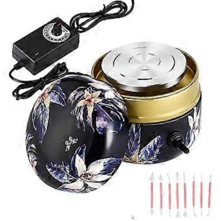 Mini Keramikhjulmaskin, Liten Elektrisk Keramikformningsmaskin Med Bricka För DIY Keramikarbete,e