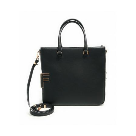 Fracomina, Shoulder Bag Zwart, Dames, Maat:ONE Size