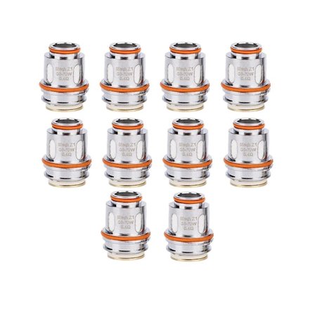 10 stk. Z-serie erstatnings mesh coil Z2 KA1 0,4 Ohm til coils