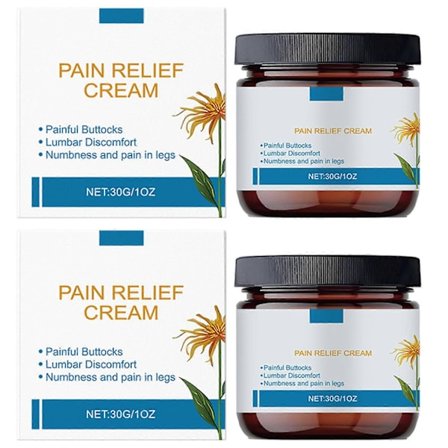 Magnesium - Smärtlindringskräm Domningar och Smärtlindrande Massagekräm för Kvinnor Män