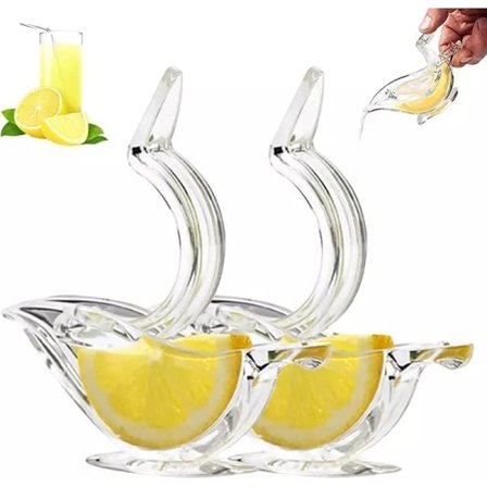 Akrylisk citronpress i form av en fågel - Ergonomisk citronpress med hällpip - 5 delar