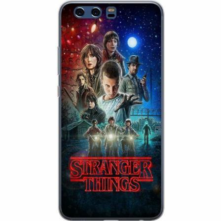 Huawei P10 Genomskinligt Skal Stranger Things