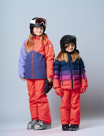 Color Kids Ski Jacket - Colorblock - Multi/patterned - 104