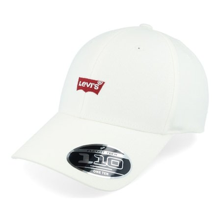 Levi's - White - unconstructed - Cap - Housemark Cap Regular White 110 Dad Cap - Hatstore