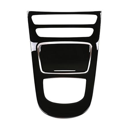 Auto Glossy Black Central Gear Shift Panel Dekal Interiør Modifikasjon for E-Klasse W213 E260 E300 E53 2021+