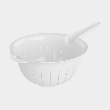 Durkslag Nordiska Plast, vit, 395 x 220 x 110 mm