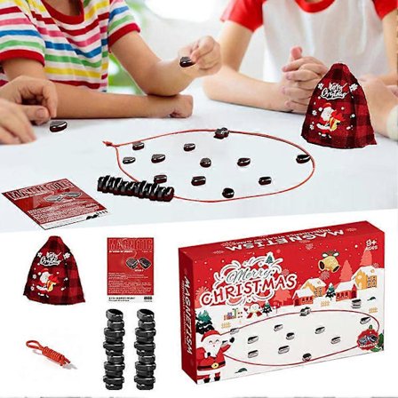 Magnetisk skakspil - Magnetisk bærbart skakbræt - Uddannelsesmæssigt puslespil til familien