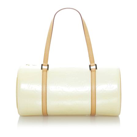 Louis Vuitton Vintage Pre-owned Vernis Bedford Taske Hvid, Dame Vintage Tasker, Størrelse: ONE Size