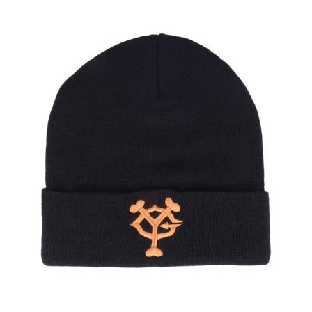 American Needle - Svart cuff Beanie - Yomiuri Giants Npn Knit Black Cuff @ Hatstore