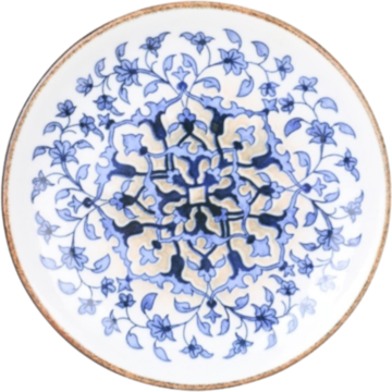 Tallrik flat Blocho Kratos 17cm