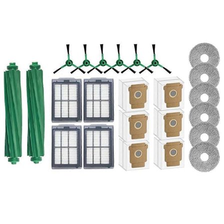 24 stk. reservedeler for Plus 505 Combo robotstøvsuger