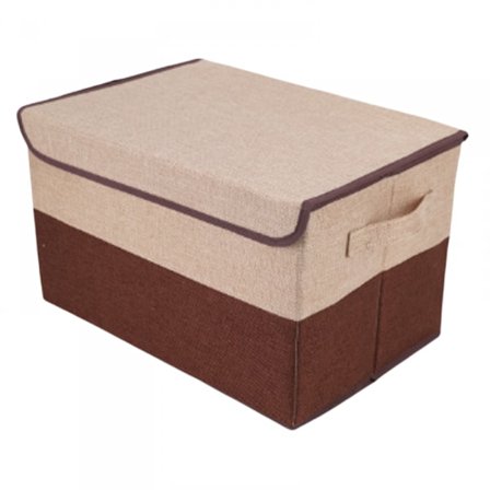 Förvaringslådor med lock 1-pack Fällbara förvaringslådor med L