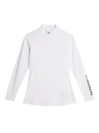 J.Lindeberg - Asa Soft Compression Top - Vit - Kvinna - L