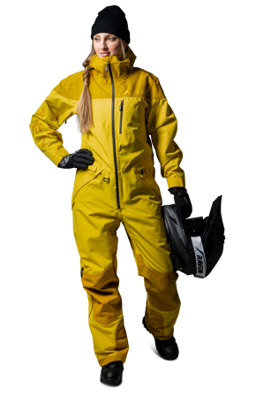 Anzug Raven Ridge Damen Gelb M