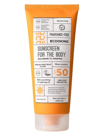 ECOOKING Sunscreen Body Spf 50 - Nude - 200 ml