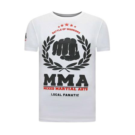 Local Fanatic - T-shirts - Vit - Herr - Storlek: M, Herr, Storlek: M