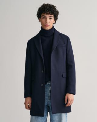 GANT - Klassisk ullfrakk - Herre - XL