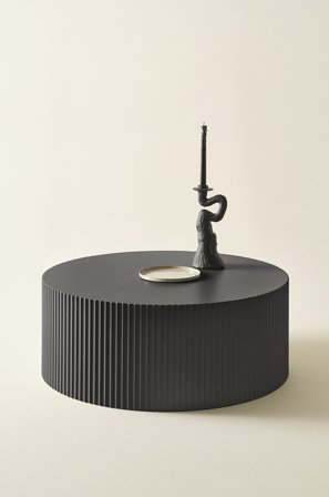 Jotex - Sofabord, Diameter 90 Cm Svart - LUNDEN - Kjøp Sofabord hos Jotex