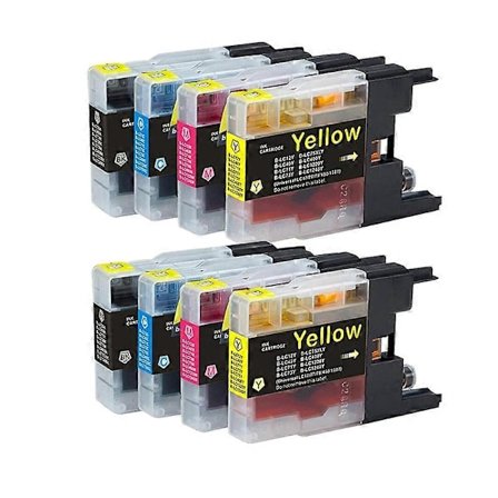 Lc1240 Lc1220 Lc1280 Compale Blekkpatron For Brother Mfc-j280w J430w J435w J5910dw J625dw J6510dw J6910dw Dcp-j725dw {Db}