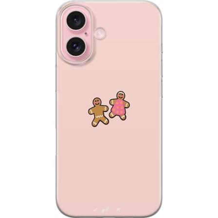 Apple iPhone 16 Gennemsigtig cover Ingefærkage